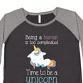 thumbnail image 4 of Inktastic Time to Be a Unicorn Women's Plus Size T-Shirt, 4 of 5