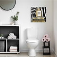 thumbnail image 2 of Stupell Industries Glam Fragrance Fashion Book Stack Black Zebra Print Beauty & Fashion Painting Gallery Wrapped Canvas Art Print Wall Art, 24 x 24, 2 of 6