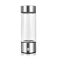 thumbnail image 1 of Wosthever Botella de agua rica en hidrógeno de acero inoxidable alimentada por antideslizante a prueba de golpes 420ml taza cilíndrica redonda Accesorios para electrodomésticos Plata Wosthever HA084653-01, 1 of 6