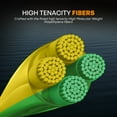 thumbnail image 6 of FINS Braids Windtamer Versatile Compact 4-End Braided Fishing Line, Hi-Viz Pink 65 lb 150 Yds, 6 of 14