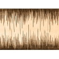 thumbnail image 1 of Ahgly Company Indoor Rectangle Abstract Orange Modern Area Rugs, 2' x 3', 1 of 4