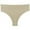 Beige2, variant on Lmnyox Women's Thongs Fashion Low Waist Bikini Panties Soft Stretchy Seamless Underwear Comfort No Show Panties for Women