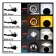 thumbnail image 3 of Par 7'' Faro H4 Led Redondo Ojo Ángel Wrangler Jeep Vocho Jk, 3 of 8