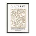 thumbnail image 2 of Stupell Industries Neutral Floral Foliage Pattern Historical Exhibition Text Framed Wall Art, 16 x 20, Design by Ros Ruseva, 2 of 5