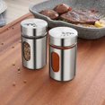 thumbnail image 2 of 12 Pieces Spice Jars with Swivel Lid, Stainless Steel Spice Jar, 2 of 5