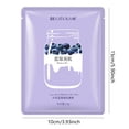 thumbnail image 3 of Mascarilla facial iluminadora 25 g Reduce los poros Saludable para la belleza facial (Arándano) Tmvgtek Cuidado Belleza, 3 of 3