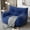 Blue, variant on YINIX Corduroy Bean Bag Chair with Side Pocket for Adults,Blue