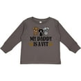 thumbnail image 3 of Inktastic Veterinarian Daddy Is A Vet Boys or Girls Long Sleeve Toddler T-Shirt, 3 of 5