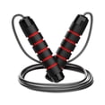 thumbnail image 1 of CSChome PVC-coated Steel Wire Rope Steel Wire Skipping Rope - 300CM, Adjustable Non-Slip Handle, Weight Training for Students, 1 of 7