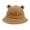 Khaki, variant on Bucket Hat! Yigetop Children Winter Cute Animal Hiking Beach Fishing Cap Hats Photography Bucket Hat Silly Hats for Kids Black One Size