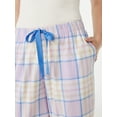thumbnail image 4 of Joyspun Women's Woven Capri Pajama Pants, Sizes S to 3X, 4 of 5