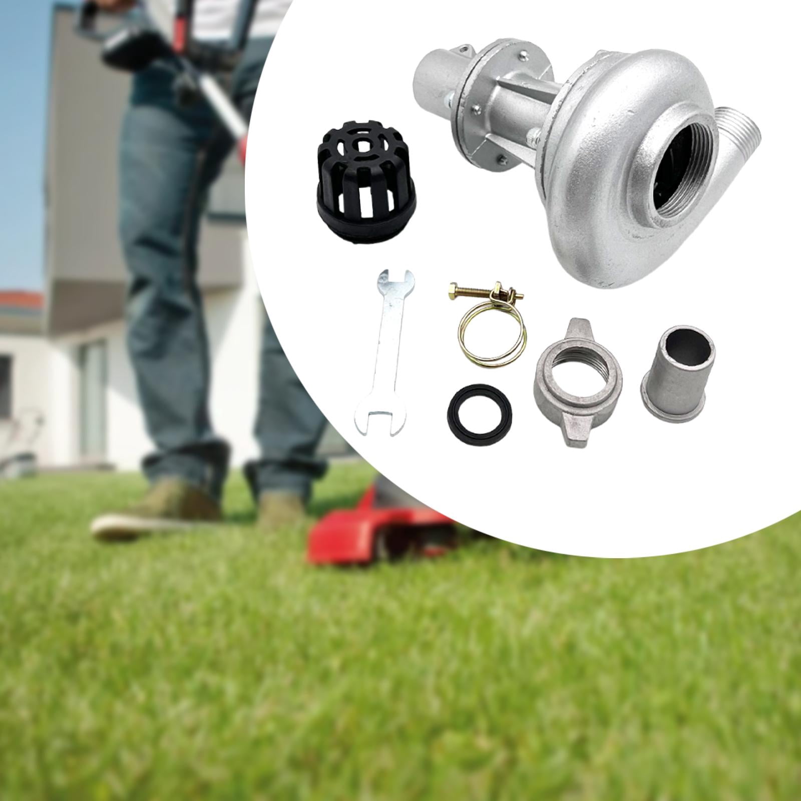 colaxi Lawn Mower Water Pump Head Set, Brush Cutter Attachment Equipment, Easy Install Lightweight Lawn Mower Parts ,Garden Tool Set