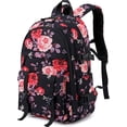 thumbnail image 1 of Mochila Academy School Mochila Satchel Academy High School Travel School Bag Bolso para niñas Cartera Messenger Bag (Negro), 1 of 5
