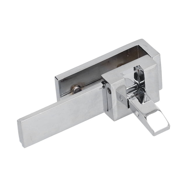 Latch Lock, Adjustable Glass Door Lock Sturdy for Shower Room for Glass Door for Bathroom