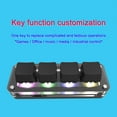 thumbnail image 4 of Cameland Custom Small Keyboard Custom Key4 Small Keyboard Copy Paste Gaming Game Mini Mechanical Keyboard, 4 of 6