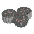 thumbnail image 1 of Inkdotpot Rose Gold Foil Paper Hang Tags Thank You Bridal Shower Favor Tags 50 Piece, 1 of 7