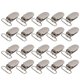 thumbnail image 1 of Lot de 20 attaches-tétines en métal pour vêtements, décoration, projets artisanaux, 1 of 3
