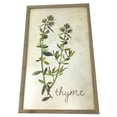 thumbnail image 4 of Wooden Rectangle Thyme Decorative Wall Sign, 4 of 7
