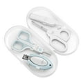 thumbnail image 3 of Little Martin's: Baby Nail Care Kit - Blue - 4pc Grooming Set, 1 Clipper, 2 Scissors, 1 Tweezer, Storage Case, Ergonomic Design, Infant-Baby-Kids, 3 of 18