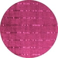 thumbnail image 1 of Ahgly Company Indoor Round Abstract Pink Modern Area Rugs, 8' Round, 1 of 4