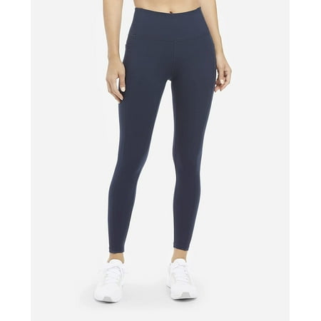 Danskin Women's Double Brushed 7/8 Legging, Neo Navy, X-Large