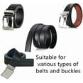 thumbnail image 2 of Reversible Belt Strap Replacement Genuine Leather Dress Belt Strap, 30/32/35 mm, 2 of 4