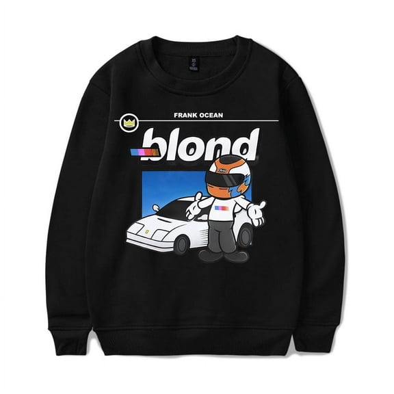 Frank Ocean Merch Sweatshirt Blood Bloode Cartoon Racers Hoodie Long-sleeve Fashion Hip Hop Rapper Unisex Men Women Tracksuit Pullover Coat