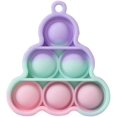 thumbnail image 1 of Pumpkin/Grape Shape Mini Pop Fidget Toy, Push Pop Bubble Fidget Sensory Dimple Toy, Silicone Popular It Bubble Gadgets Special Needs Stress Reliever, Extrusion Bubble Sensory Fidgets (Grape 03), 1 of 6