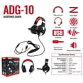 thumbnail image 5 of Audifonos de Diadema GAMER LED pc 3.5mm ADG-10 ROJO, 5 of 5