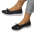 thumbnail image 5 of KEVCHE Womens Casual Knit Breathable Mesh Shoes for Everyday Wear, Lightweight Slip-On Walking Sneakers with Cushioned Insole, Comfortable Athletic Casual Footwear, 5 of 6