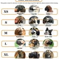 thumbnail image 3 of Dog Muzzle, Soft Mesh Muzzle for Small Medium Large Dogs Labrador German Shepherd, Breathable Adjustable Mouth Guard for Biting Chewing Scavenging, Allows Panting and Drinking, 3 of 6