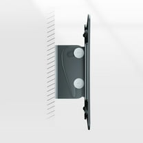 Pretyzoom Monitor Wall Mount TV Wall Mount Black Monitor Support for Users with Multiple Displays 1Set Back to School