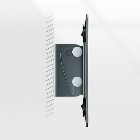 Pretyzoom Monitor Wall Mount TV Wall Mount Black Monitor Support for Users with Multiple Displays 1Set Back to School