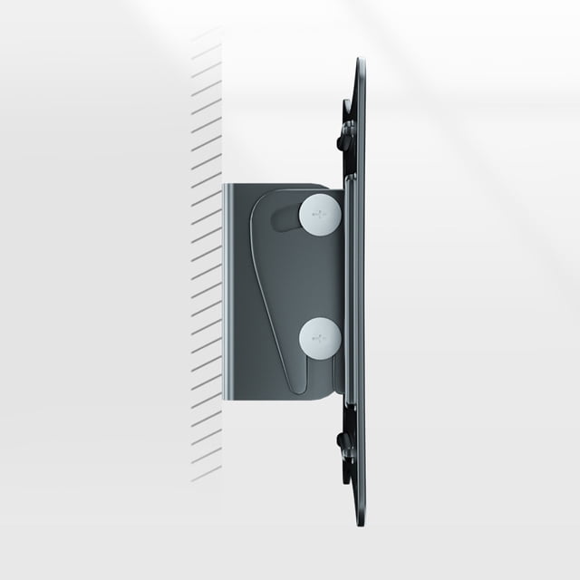HEANUJJ Versatile Black Wall Mount for Computer Monitor with Sturdy Design and Seamless Installation