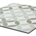 thumbnail image 4 of The Tile Life Twinkle Green Porcelain Floor and Wall Tile, 8.7" x 8.7", 20-Piece, 4 of 11