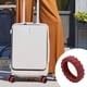 thumbnail image 1 of MTBLYS Fundas para ruedas de maleta | Fundas protectoras de silicona para ruedas de equipaje | Ajuste universal para ruedas de 16,93 a 21,65 pulgadas | Reducción de ruido | Resistente al desgaste, 1 of 6