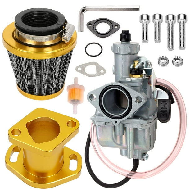 Fvrito Carburador Predator 212 De 26 Mm, Colector De Admisión De Alto Rendimiento, Kit De Actualización De Filtro De Aire De 38 Mm Para Motor Hemi Clon De 212 Cc Y 196 Cc, Mini Bicicleta Coleman Ct200