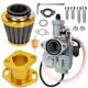 thumbnail image 1 of Fvrito Carburador Predator 212 De 26 Mm, Colector De Admisión De Alto Rendimiento, Kit De Actualización De Filtro De Aire De 38 Mm Para Motor Hemi Clon De 212 Cc Y 196 Cc, Mini Bicicleta Coleman Ct200, 1 of 5