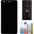 thumbnail image 1 of E-yiiviil LCD Display Compatible with Nokia 2 TA-1029, TA-1035 5.0" LCD Display Touch Screen Assembly with Tools, 1 of 5