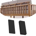 thumbnail image 6 of Ywmsfl 20Pcs EVA Foam Headboard Stoppers Black Headboard Bumper Bed Stoppers Enduring, 6 of 7