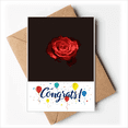 thumbnail image 1 of British Barbed Rose Shrub Wedding Cards Congratulations Greeting Envelopes, 1 of 3