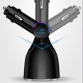 thumbnail image 2 of Guardoinrt Universal Car Charger With Dual USB Ports And Blue Fast Charging: This Ambient Light Fast Charging For 4 Devices, 2 of 6