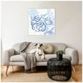 thumbnail image 2 of Amanti Art Coastal Sketchbook Octopus Framed Canvas Wall Art Print, 2 of 7