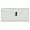 thumbnail image 2 of vidaXL File Cabinet Light Grey 90x40x240 cm Steel, 2 of 5
