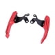 thumbnail image 1 of Apoyabrazos trasero individual de aleación de aluminio Soporte para motocicleta Asiento trasero ergonómico Rojo, 1 of 9