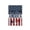 D-36330GG, variant on 250th Anniversary Garden Flag, Patriotic Decor For Usa Independence Day, Single Sided American Flag Design, Outdoor Yard Display, 12 X 18 Inches