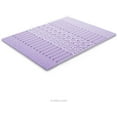 thumbnail image 7 of Lucid 2" Zoned Memory Foam Topper, Full, 7 of 7