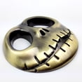 thumbnail image 4 of Halloween Car Sticker Metal Skeleton Head Scary Car Emblem Sticker Car Decal, 4 of 10