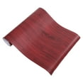 thumbnail image 2 of AURARMLET Sticky Wallpaper in Brown PVC for Kitchen Cabinet 1 Roll, 2 of 5