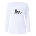 thumbnail image 5 of Camisetas de Cuello de la Tripulación de Manga Larga para los Hombres Estampadas Camisetas de Manga Larga para las Mujeres, Camiseta de Blusa Casual para Primavera Verano, 5 of 5